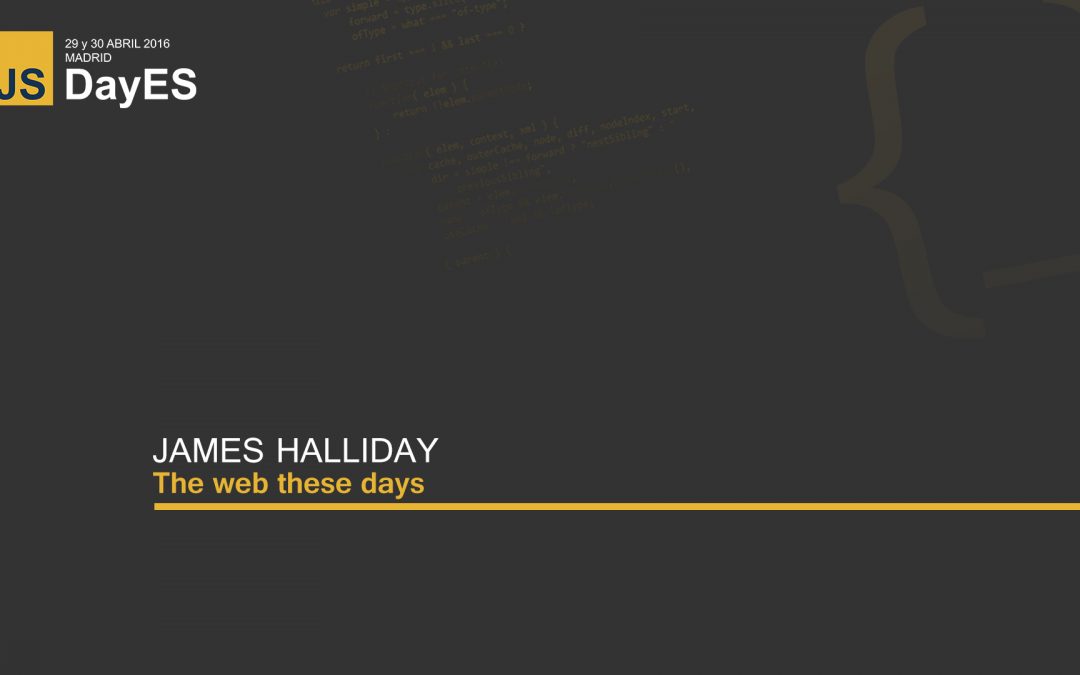 The web these days by James Halliday (substack)