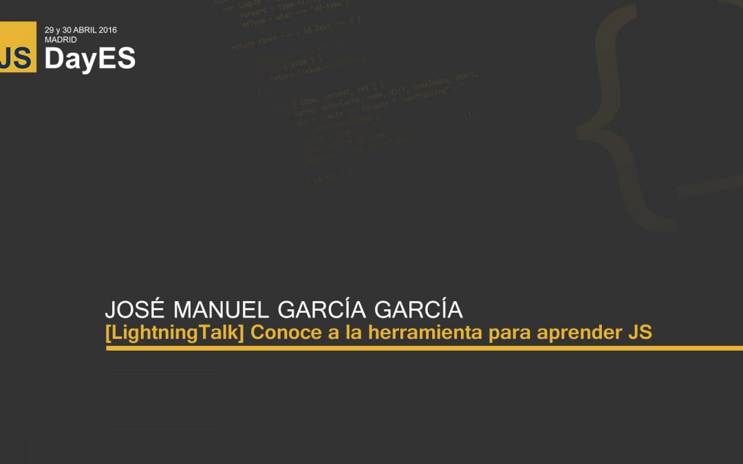 ¿Una plataforma de IoT sólo con JS? Es posible… y además, ¡barato! por José Manuel García García