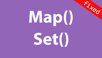Corregir la complejidad lineal en nuestra propuesta de superación de la comprobación estricta en Set y Map